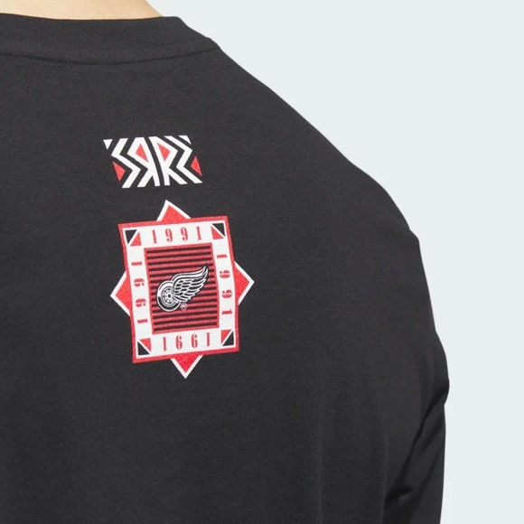 Red Wings Playmaker Long Sleeve Tee - Picture 6 of 11